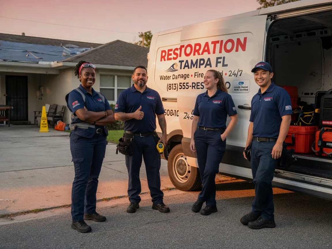 Water Damage Restoration company in New Limerick, ME